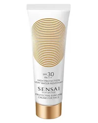 Sensai Silky Bronze Protective Suncare Cream for Face 30 Sonnenschutz 50 ml 