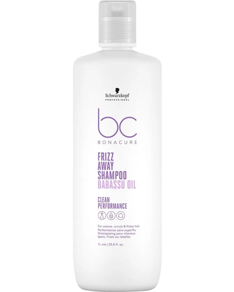 Schwarzkopf Bc Frizz Away Micellar Shampoo 1000 ml 