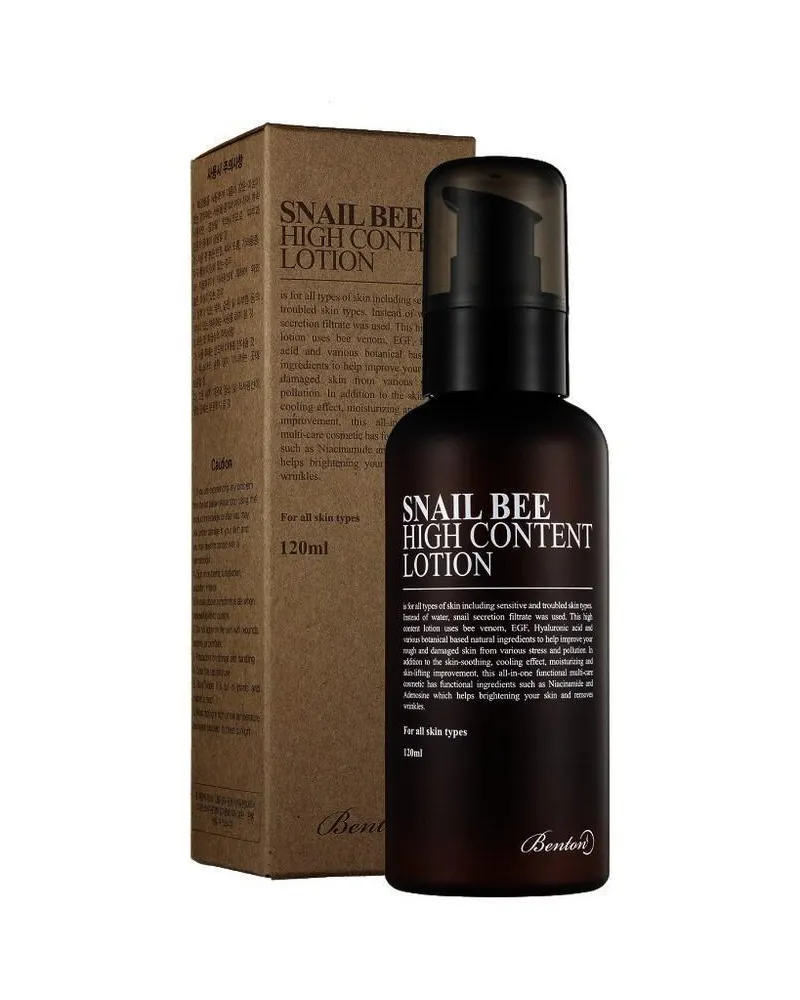 Benton Snail Bee High Content Lotion Gesichtscreme 120 ml 