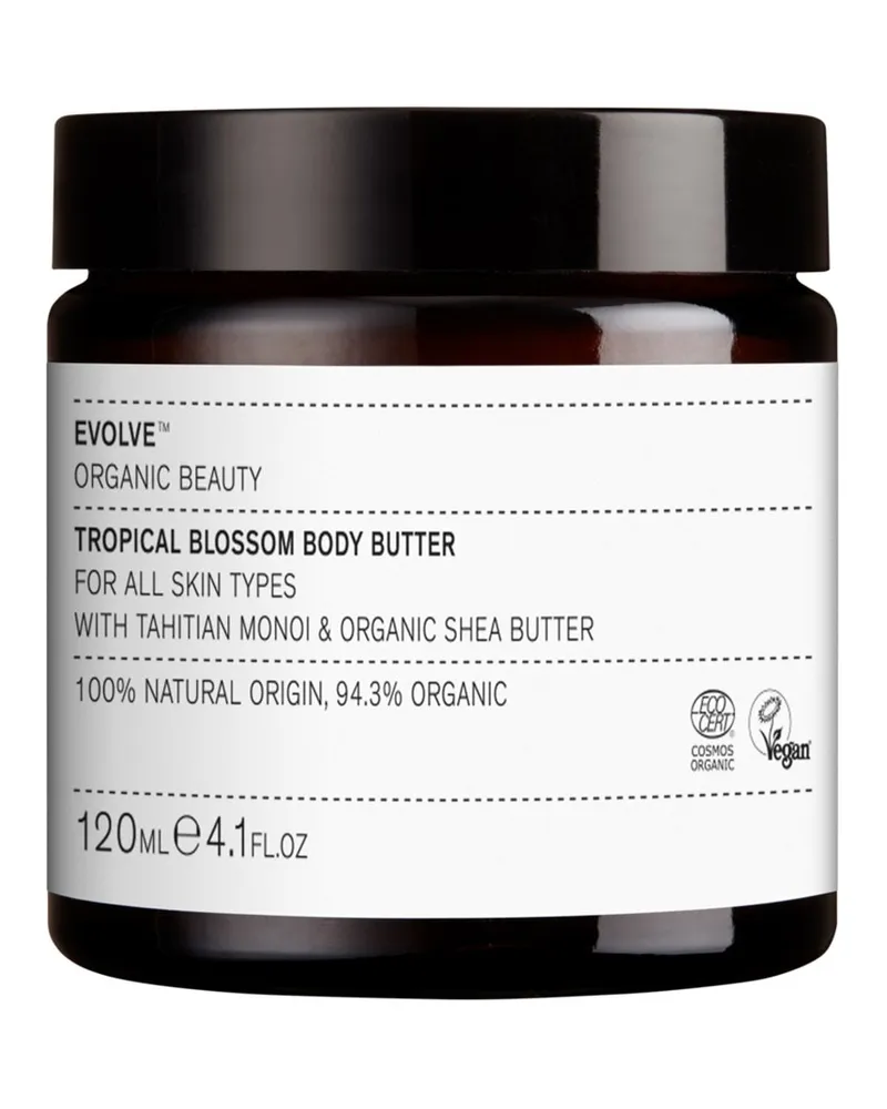 Evolve Organic Beauty Tropical Blossom Body Butter Körperbutter 120 ml 