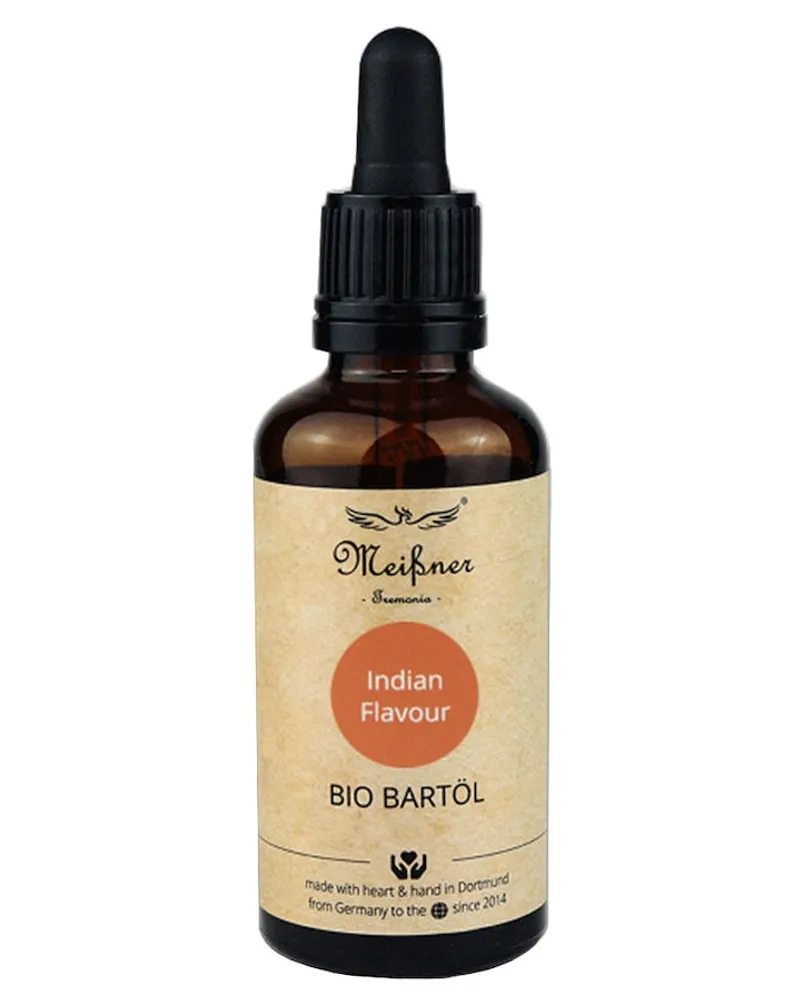 Meißner Tremonia Bio Bartöl Indien Flavour Bartpflege 50 ml 