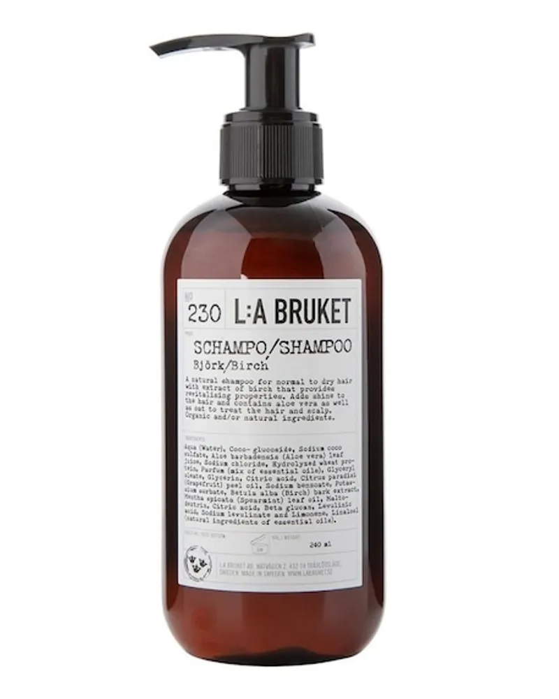 L:A Bruket No. 230 Birch Shampoo 450 ml 