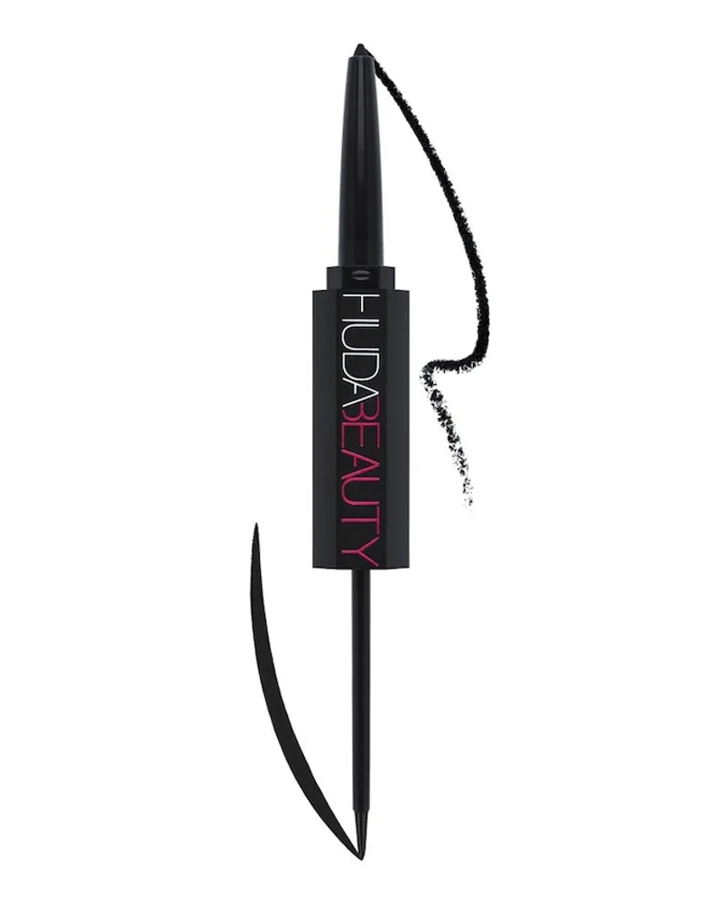 HUDA BEAUTY Life Liner Duo Pencil & Liquid Eyeliner 1.5 ml Vanta Black Schwarz