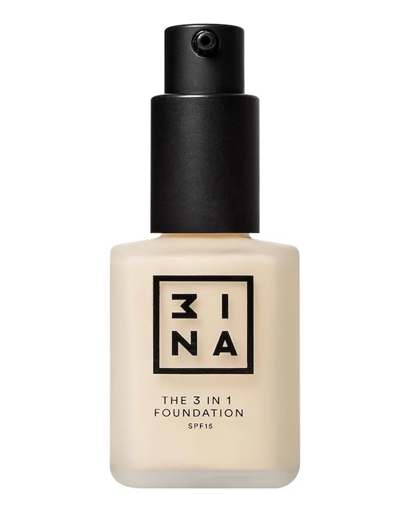 3INA The 3 in 1 Foundation 30 ml Nr. 226 Ultra light yellow Nude