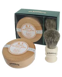 D R Harris Sandalwood Shave Soap Set Beech Gesichtsseife 