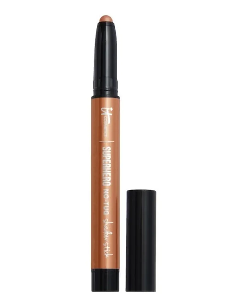 IT Cosmetics SUPERHERO™ Superhero No Tug Eye Transforming Shadow Stick + Primer Lidschatten 1.5 g Though Tan Hellbraun