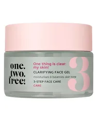 one.two.free! Step 3: Pflege Clarifying Face Gel Gesichtscreme 50 ml 