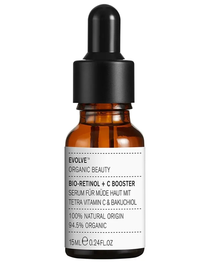 Evolve Organic Beauty Bio-Retinol + C Booster Gesichtsöl 15 ml 