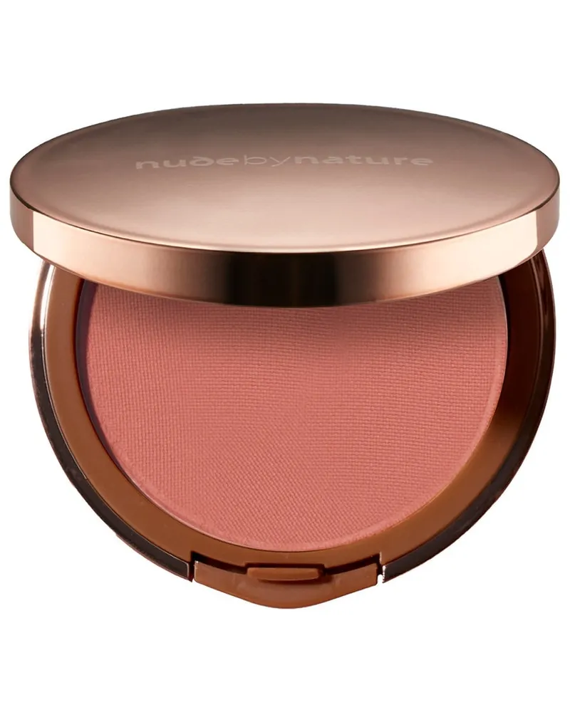 Nude by Nature Cashmere Pressed Blush Bronzer Nude 1 Rosegold