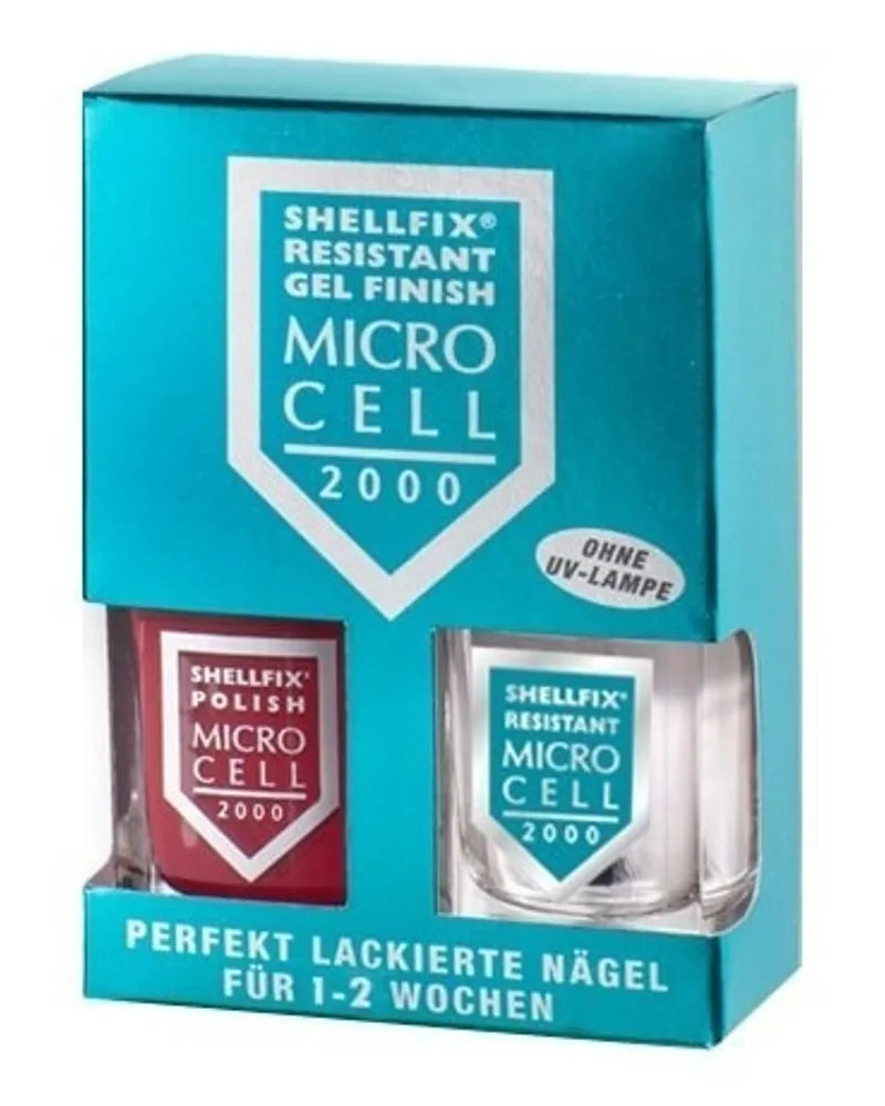Micro Cell 2000 Shellfix Resistant Gel Finish Nagellack 22 ml Purple 