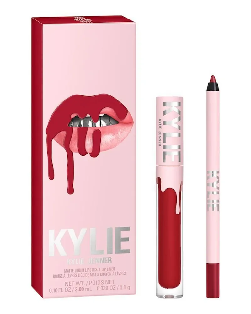 KYLIE SKIN Matte Lip Kit Sets 4.25 g 403 BITE ME Dunkelrot