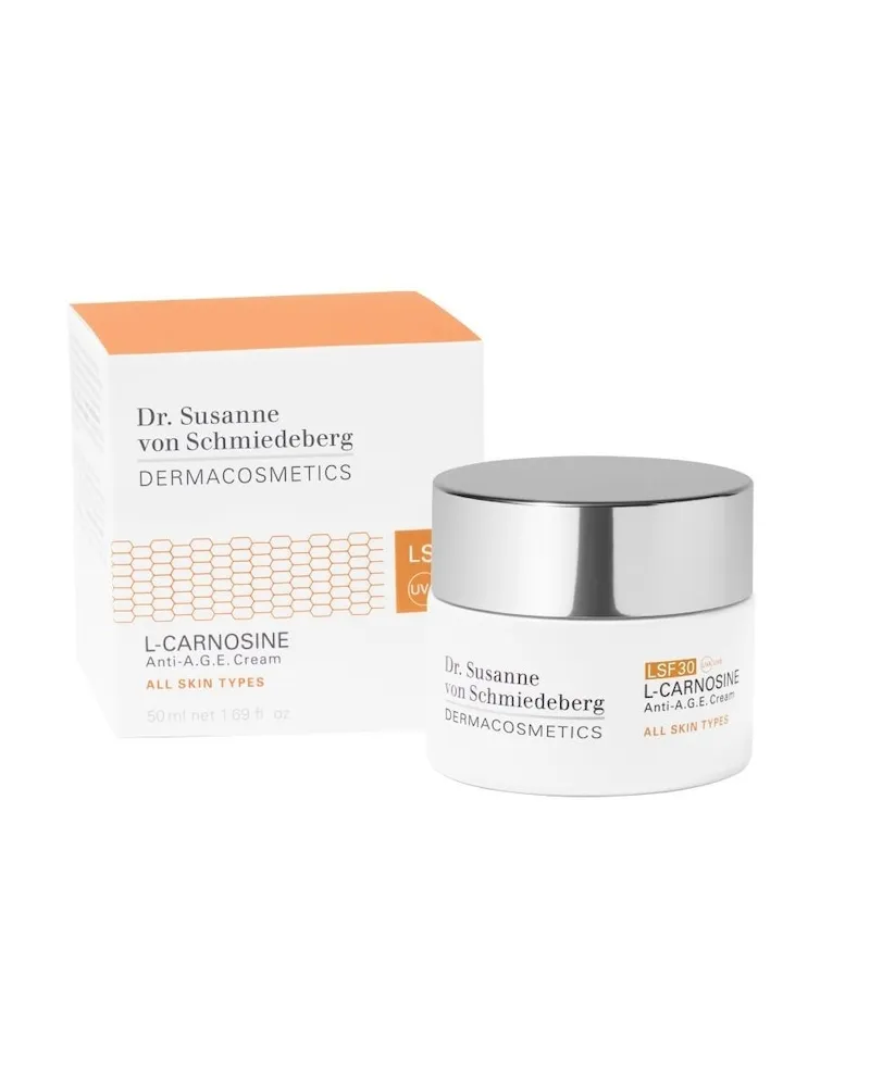 Dr. Susanne von Schmiedeberg L-Carnosine Anti-A.G.E. Cream LSF 30 Gesichtscreme 50 ml 