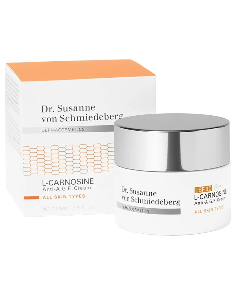 Dr. Susanne von Schmiedeberg L-Carnosine Anti-A.G.E. Cream LSF 30 Gesichtscreme 50 ml 