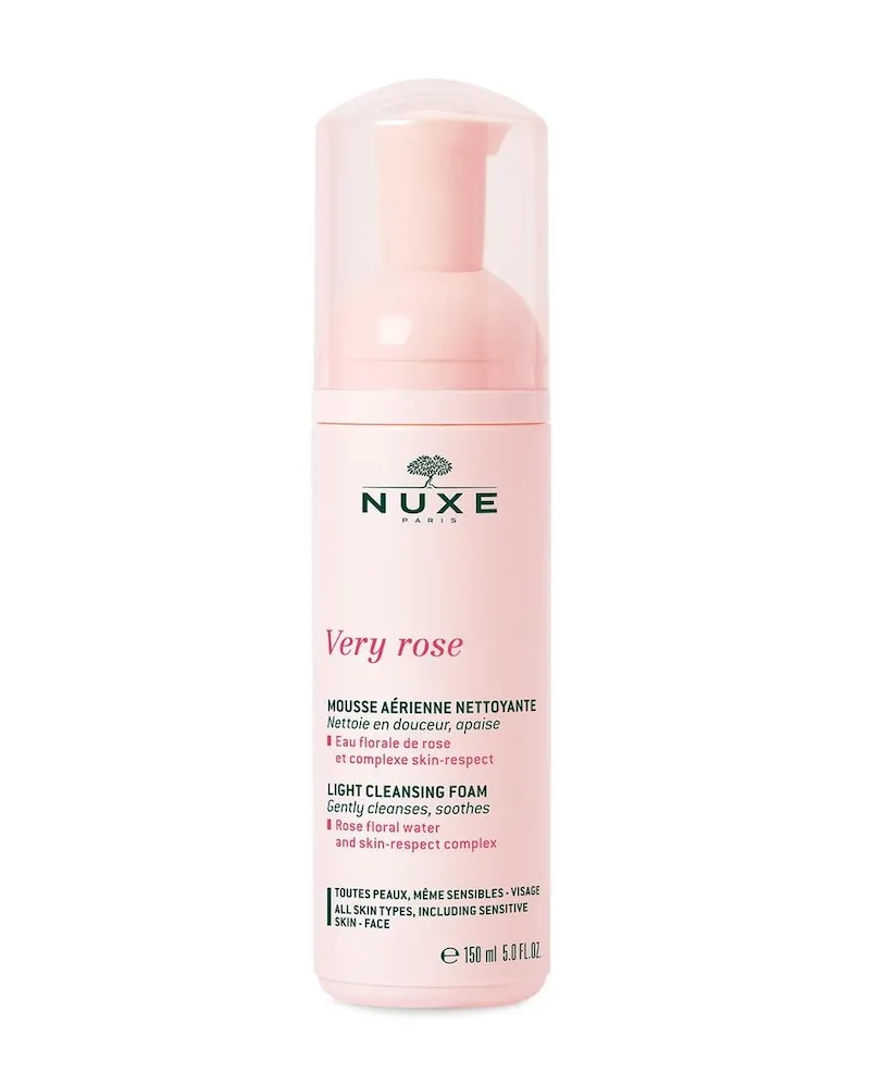 Nuxe Very Rose Mousse Aérienne Nettoyante Reinigungsschaum 150 ml 