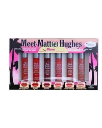 theBalm Meet Matte Hughes Mini Kit Lippenstifte Weiss