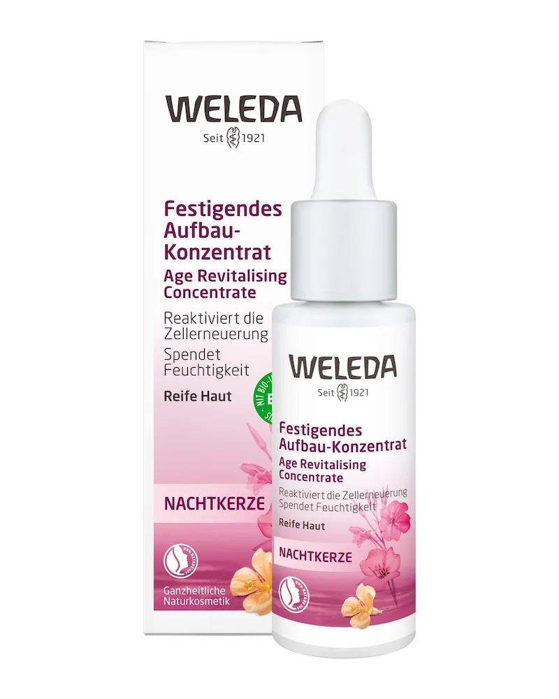 Weleda Nachtkerze Festigendes Aufbau-Konzentrat Feuchtigkeitsserum 30 ml 