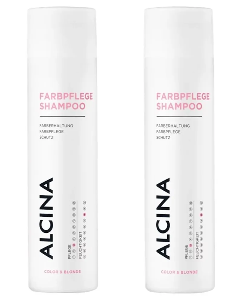 ALCINA Farbpflege-Shampoo 2er Set* 0.5 l 