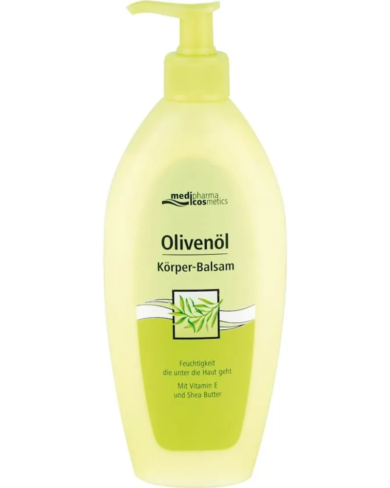 Medipharma Cosmetics OLIVENÖL KÖRPERBALSAM im Spender Bodylotion 0.5 l 