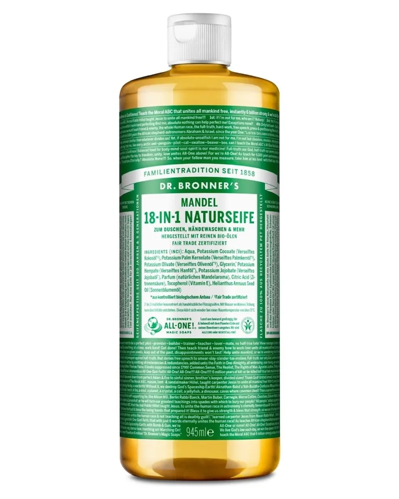 Dr. Bronner's 18-in-1 NATURSEIFE Mandel Seife 945 ml 