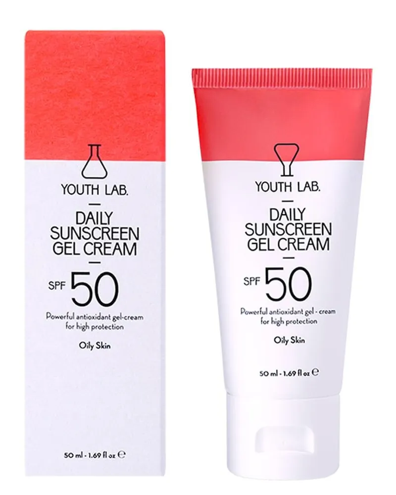 YOUTH LAB. Daily Sunscreen Gel Cream SPF 50 Sonnenschutz ml 