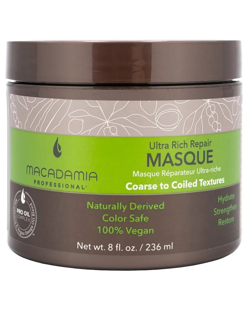 Macadamia Professional Ultra Rich Repair Masque Haarkur & -maske 236 ml 