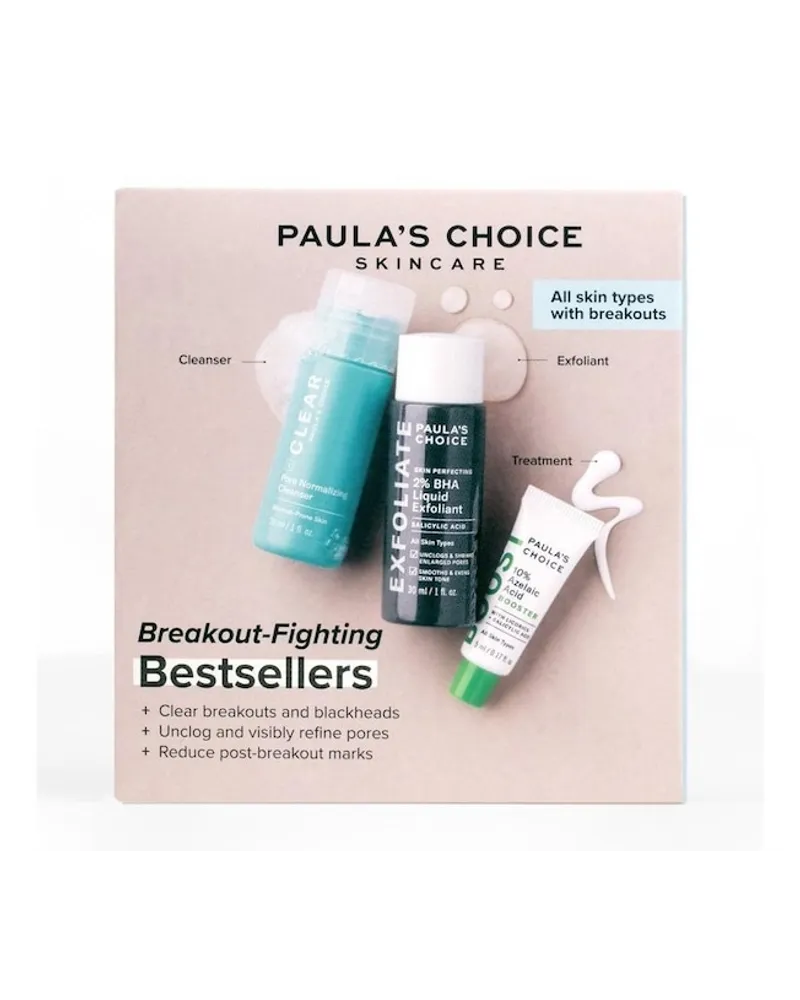 Paula's Choice Clear Breakout-Fighting Bestsellers Gesichtsreinigungssets 