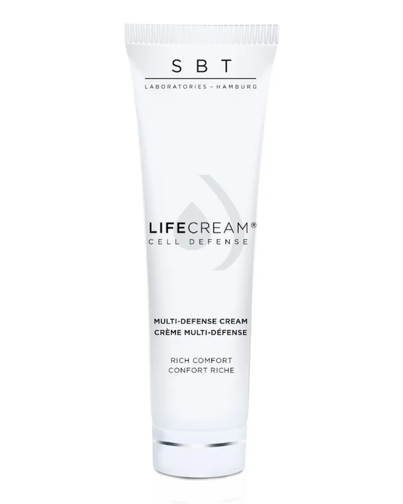 SBT Sensitive Biology Therapy Lifecream Multi Defence Cream Rich Comfort Gesichtscreme 40 Ml