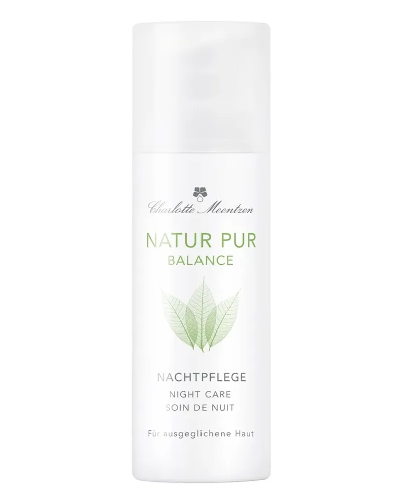 Charlotte Meentzen Natur Pur N Nachtpflege Tagescreme 50 ml 