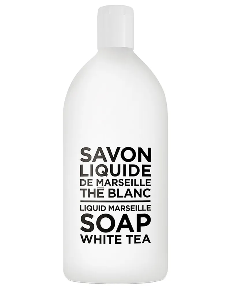 Compagnie de Provence Black & White Tea Liquid Marseille Soap Seife 1000 ml 