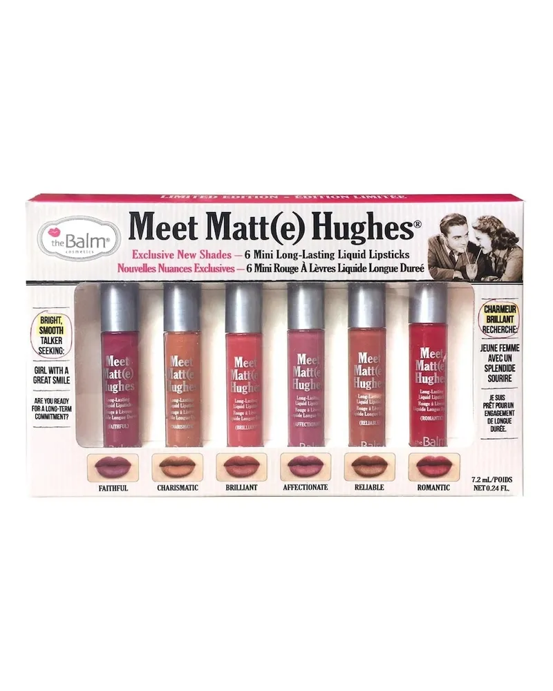 theBalm Meet Matt(e) Hughes Lippenstifte Vol. 3 Rosegold