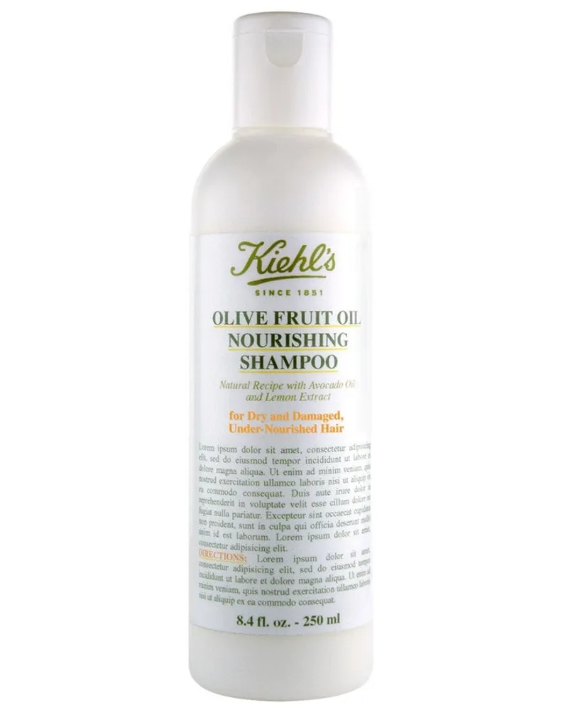 Kiehl's Olive Fruit Oil Nourishing Shampoo 500 ml 