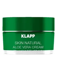 KLAPP Skin Natural Aloe Vera Cream Gesichtscreme 50 ml 