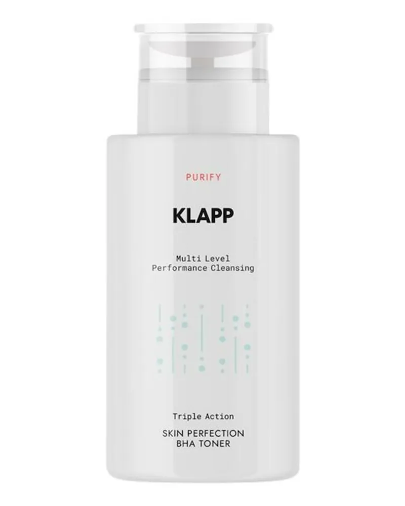 KLAPP Multi Level Performance Cleansing Triple Action Skin Perfection BHA Toner Gesichtswasser 200 ml 