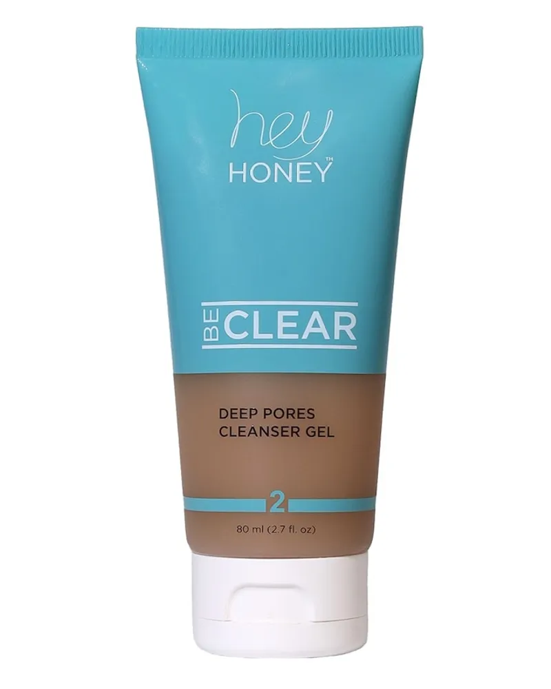 Hey Honey Be Clear Tiefenreinigendes Poren-Gel Gesichtscreme 80 ml 