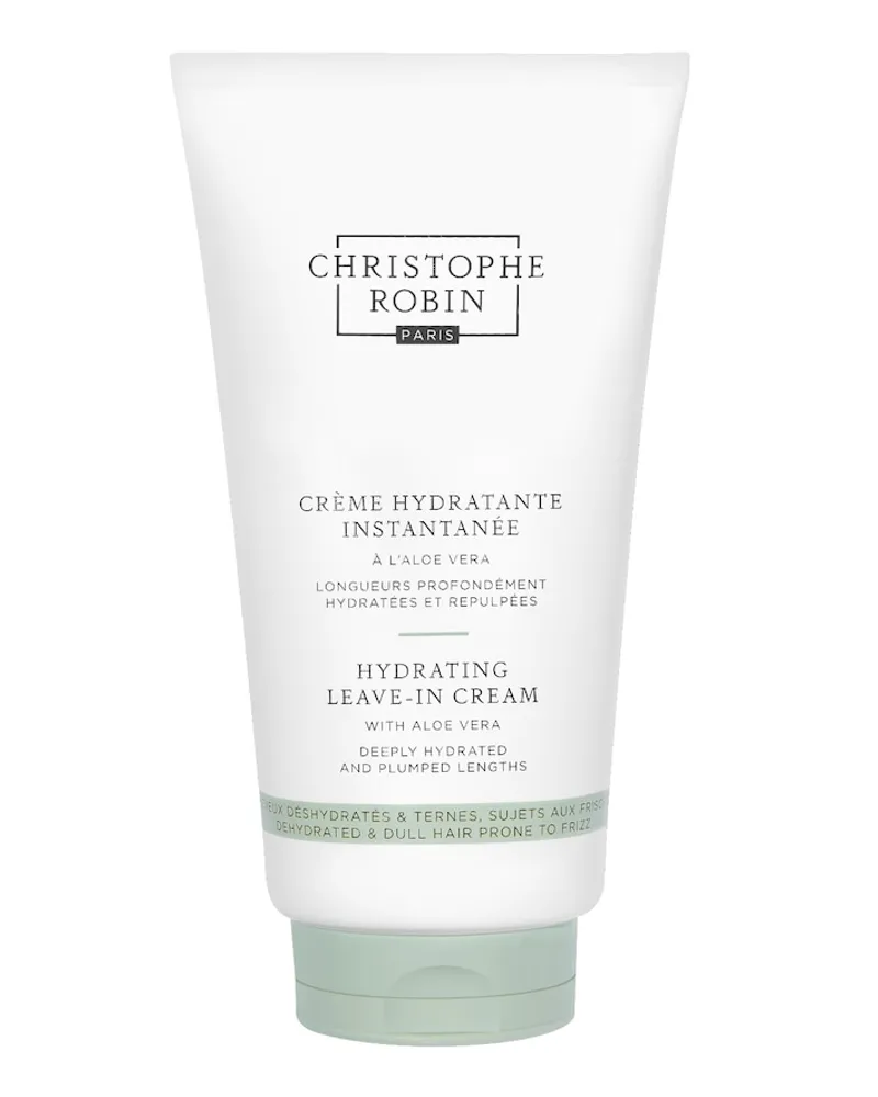 Christophe Robin Hydrating Leave-in-Cream With Aloe Vera Leave-In-Conditioner 200 ml 