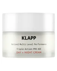 KLAPP Resist Aging Retinol Triple Action Pro Age Day + Night Cream Tagescreme 50 ml 