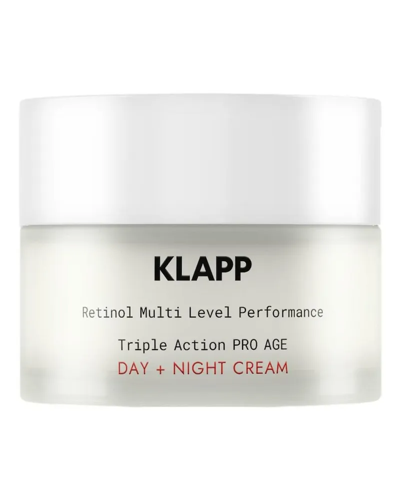 KLAPP Resist Aging Retinol Triple Action Pro Age Day + Night Cream Tagescreme 50 ml 