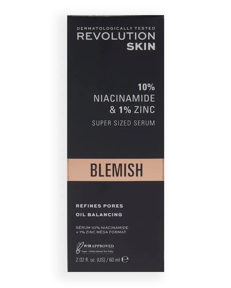 REVOLUTION Beauty Blemish & Pore Refining Serum Feuchtigkeitsserum 60 ml 