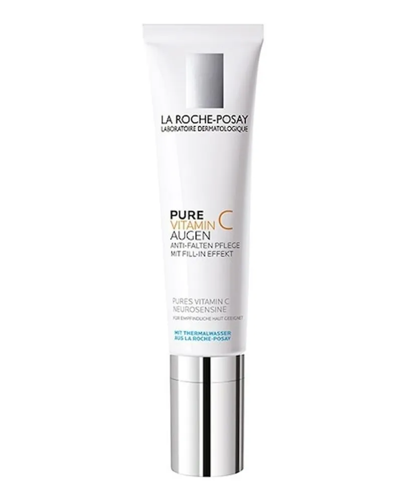 LA ROCHE-POSAY Redermic Pure Vitamin C Augen Anti Aging mit für empfindliche Haut Augencreme 15 ml 