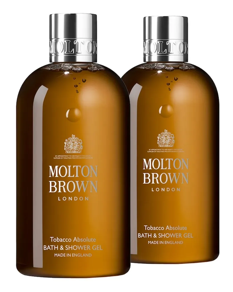 Molton Brown Tobacco Absolute Bath & Shower Gel Doppelpack (2er Set) Duschgel 600 ml 