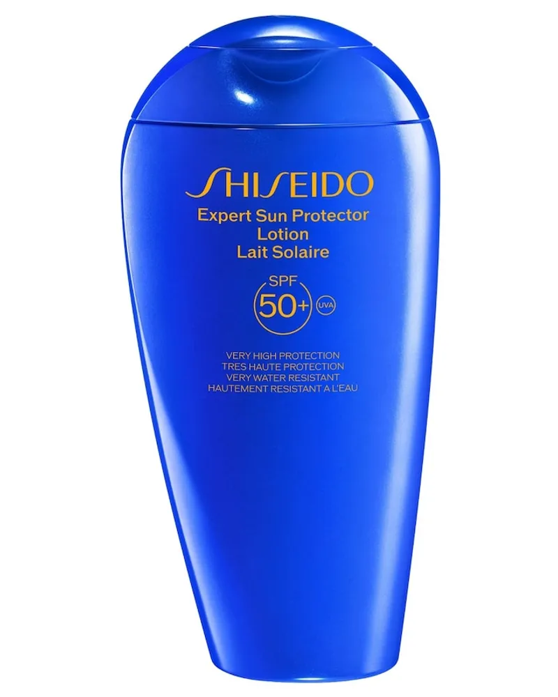 Shiseido Sun Care Blue Expert Protector Lotion SPF50 Sonnenschutz 300 ml 