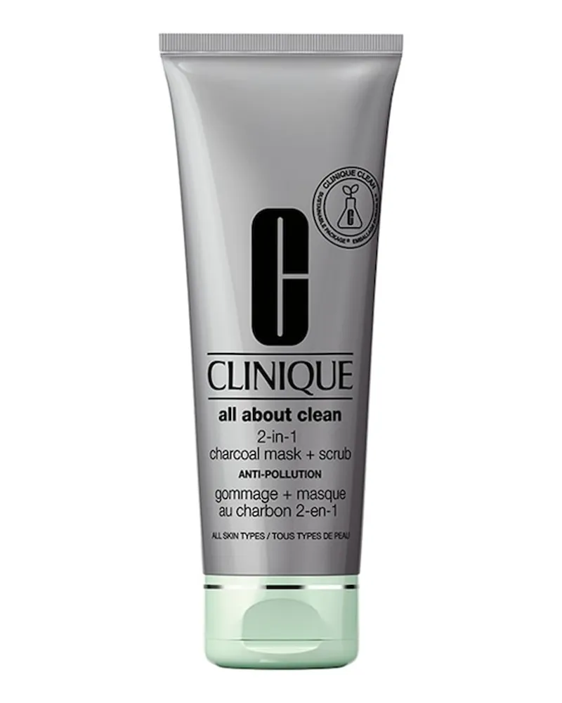 Clinique All about Clean ™ 2-IN-1 CHARCOAL MASK + SCRUB Gesichtscreme 100 ml 