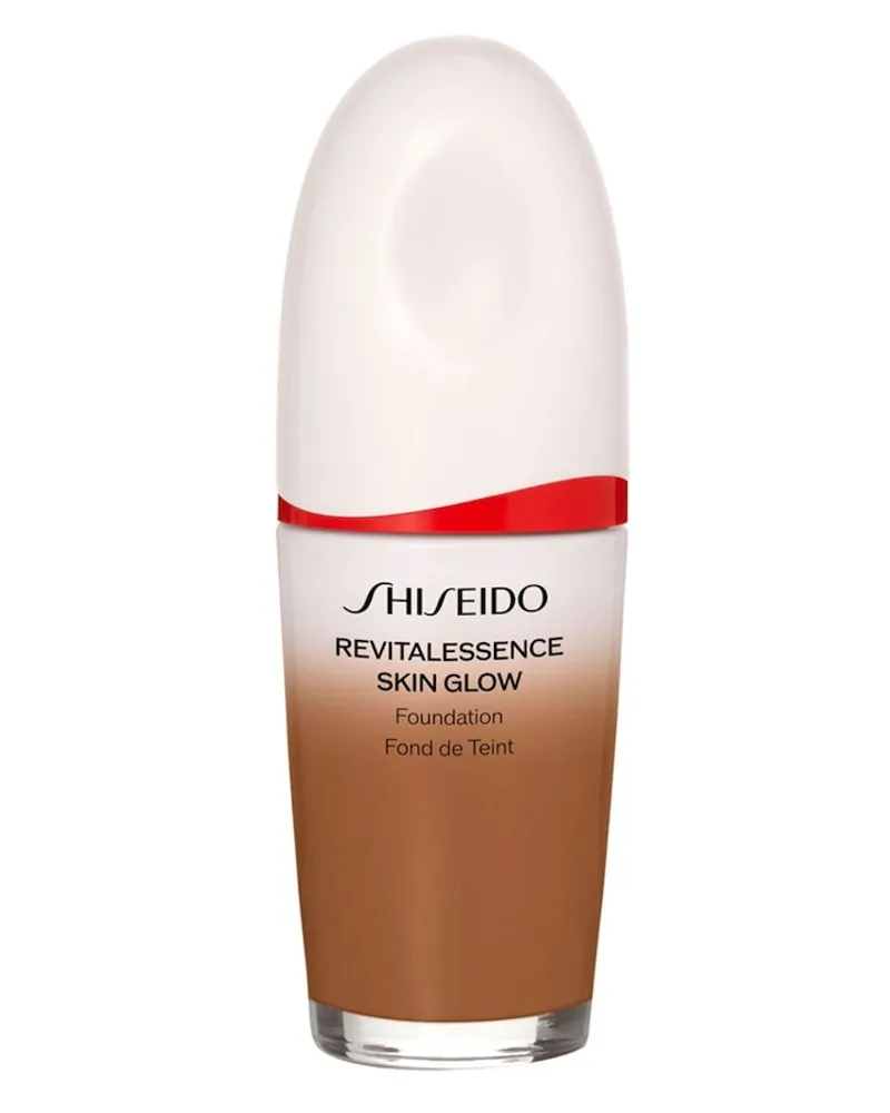 Shiseido Revitalessence Skin Glow Foundation 30 ml 560 OBSIDIAN Braun