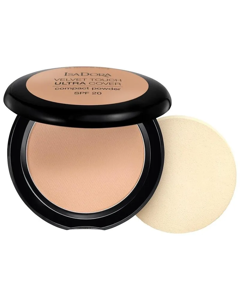 IsaDora Velvet Touch Ultra Cover Compact Puder 10 g 66 WARM BEIGE Nude