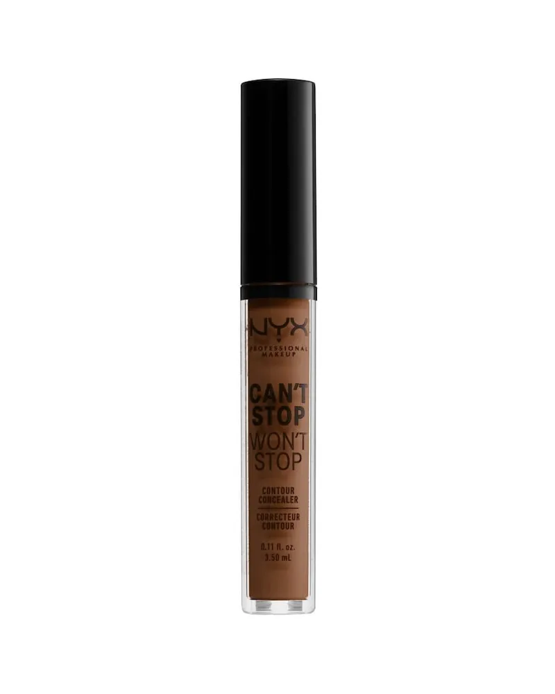 NYX Cosmetics Can't Stop Won't Concealer 3.5 ml Nr. 19 Mocha Braun