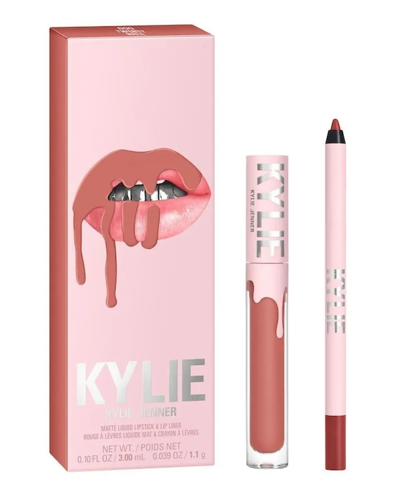 KYLIE SKIN Matte Lip Kit Sets 4.25 g Nr. 704 Sweater Weather Rosegold