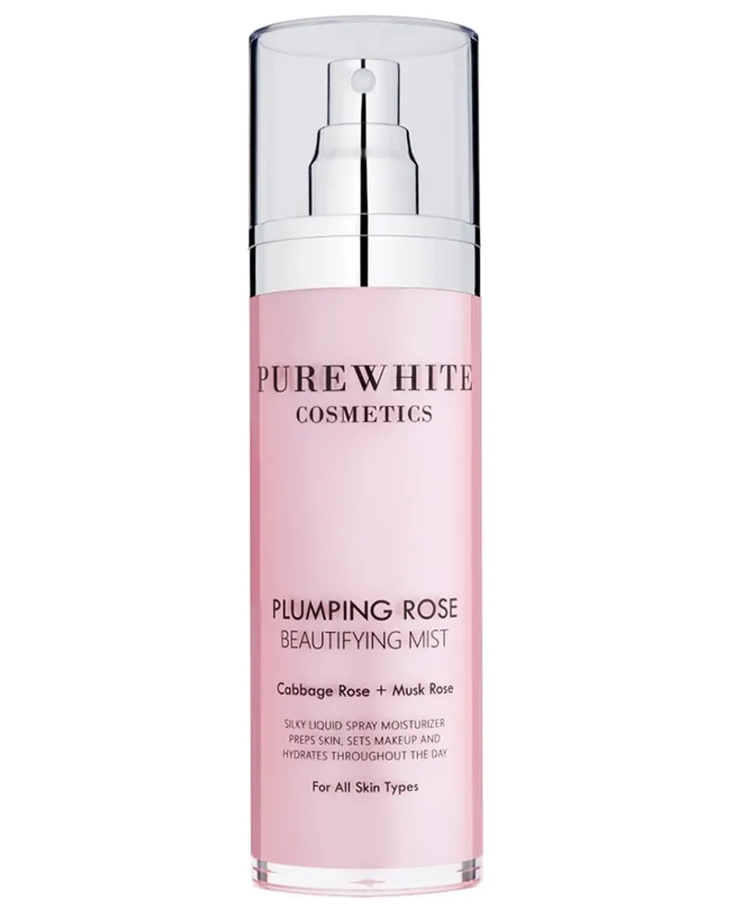 Pure White Cosmetics Plumpering Rose Beautifying Mist Gesichtswasser 50 ml 