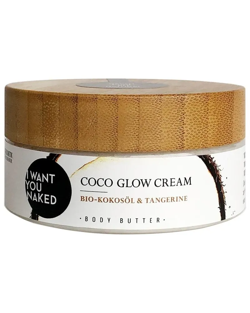 I WANT YOU NAKED Coco Glow Cream Körperbutter 200 ml 