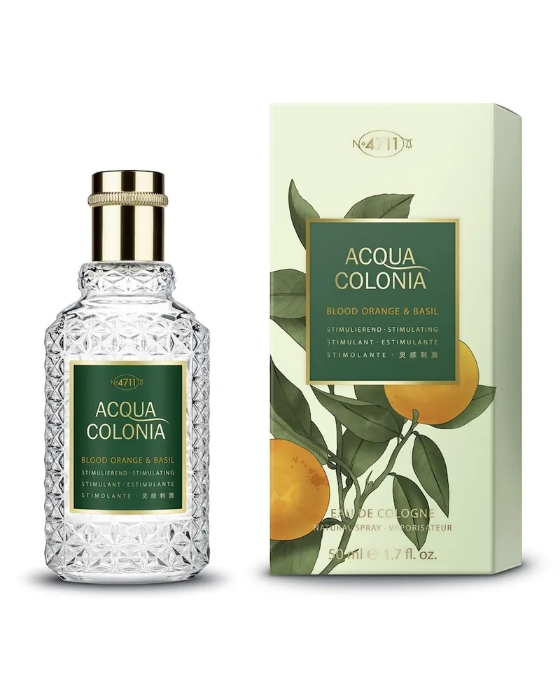 4711 Aqua Colonia Blood Orange & Basil Eau De Cologne 170 Ml