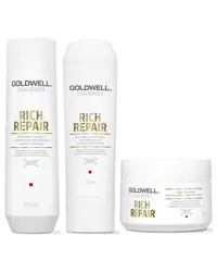 Goldwell Dualsenses Rich Repair Bundle Kur* Haarpflegesets 0.65 l 